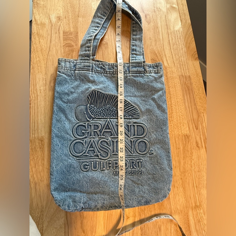 Vintage Denim Tote Bag - Blue - Picture 10 of 10
